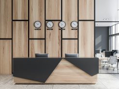 20 mẫu quầy lễ tân đẹp “nâng tầm” văn phòng của bạn