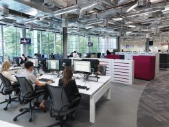 Nội thất văn phòng đẹp của BBC ở Sydney