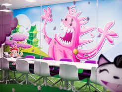 Văn phòng hãng game Candy Crush – Thiết kế của Vương quốc hoạt hình đầy màu sắc