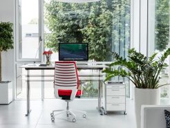 Nội thất văn phòng cao cấp sở hữu tấm lưng “Wovenit”