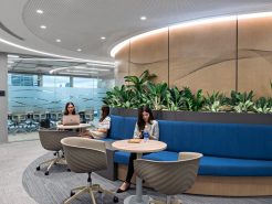 Thiết kế văn phòng giúp tận dụng hiệu quả âm thanh nơi làm việc