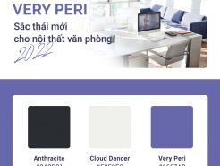 Nghệ thuật phối màu cho không gian văn phòng làm việc chuẩn quốc tế