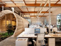 Designing and construction of luxury office with modern style