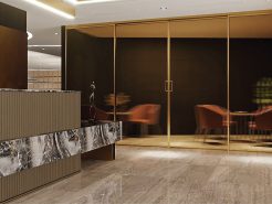 What do businesses expect from luxury office interior?