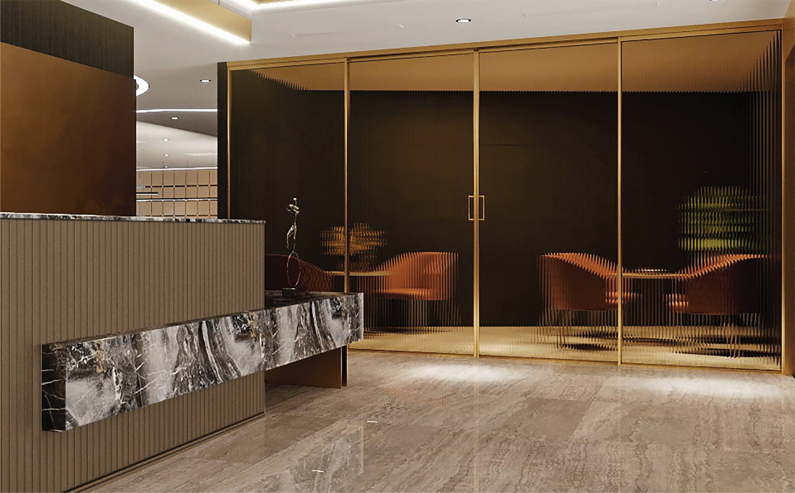 What do businesses expect from luxury office interior?