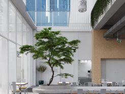 Thiết kế văn phòng hiện đại nổi bật với những đặc điểm sau