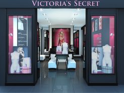 Office interior design for fashion company Victoria’s Secret
