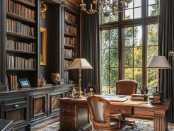 The Essence of Spatial Art in Design of The Chairman Office