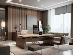 When the interior of Chairman Office becomes a statement of success