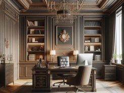 Designing the Chairman Office and the Formula for Calculating the Number of Lights