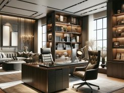 Designing the Chairman Office in contemporary style – a hot trend for 2025