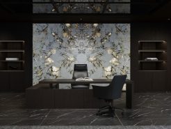 Thiết kế phòng chủ tịch cùng bản vẽ layout 2D tinh tế