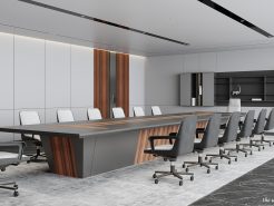 Phòng họp phòng chủ tịch – Nghệ thuật kết hợp chất liệu