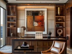 Đặc điểm phòng làm việc chủ tịch theo phong cách Luxury