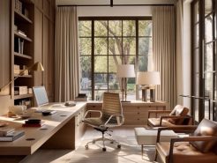 Home Office theo phong cách hiện đại