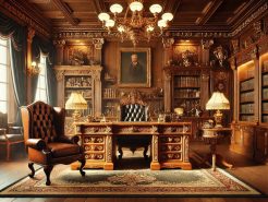 Nơi lãnh đạo thăng hoa – Phòng chủ tịch với phong cách vintage