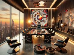 Ý tưởng thiết kế phòng làm việc chủ tịch độc đáo