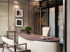 Nghệ thuật thiết kế nội thất phòng chủ tịch với vẻ đẹp Á Đông