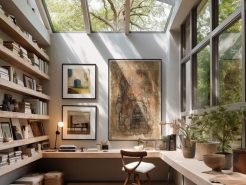 Biến không gian chật hẹp thành Home Office sáng tạo