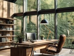 Sáng tạo phòng chủ tịch với nhà kính nhiệt đới