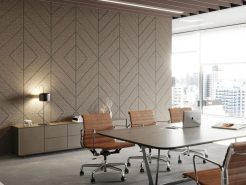 Sáng tạo phòng họp đẹp mắt với các họa tiết trên tường