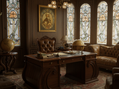 Phòng làm việc chủ tịch với phong cách tân nghệ thuật (Phần 2)