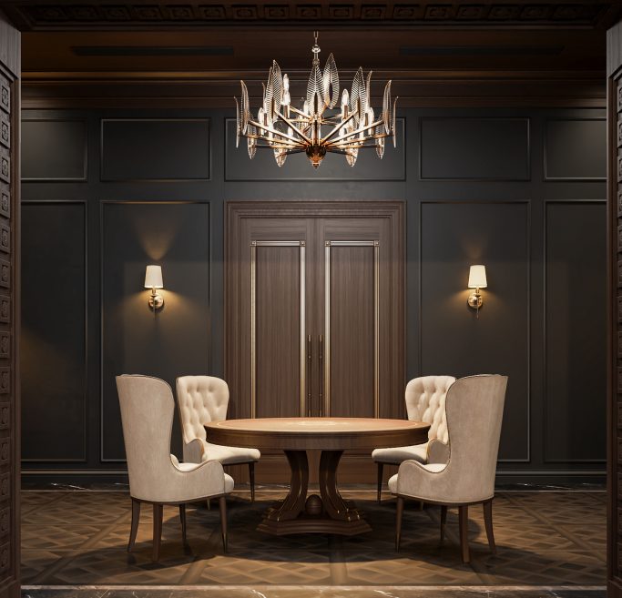 Nội thất phòng chủ tịch nhập khẩu Châu Âu và hàng thông thường