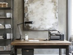 Home Office – Khi sự sáng tạo gặp gỡ thép và gạch thô