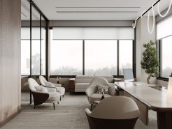 Designing the Chairman Office Interior through Leadership Analysis