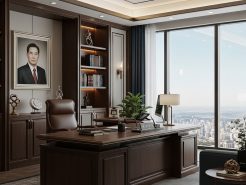 Nội thất phòng chủ tịch – Bức tranh duy nhất không bao giờ lỗi thời