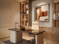 Thiết kế phòng chủ tịch – Sàn nhà từ gỗ lim trăm tuổi