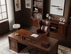 Thiết kế phòng chủ tịch với ghế bọc da cá sấu (Phần 2)