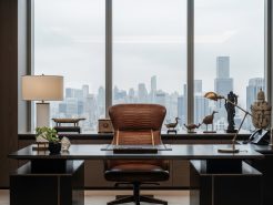 Thiết kế phòng chủ tịch với ghế bọc da cá sấu (Phần 1)