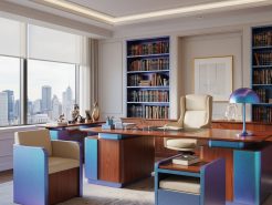 Chọn mạ vàng hay sơn nhũ cho nội thất phòng chủ tịch?