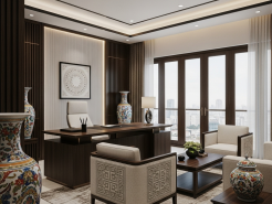 Phòng làm việc chủ tịch – Kết nối văn hóa vùng miền