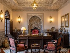 Nội thất phòng chủ tịch phong cách Moroccan