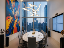 Meeting to approve meeting room furniture – behind the scenes