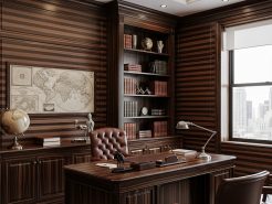 Kỹ thuật giấu dây điện trong thiết kế nội thất phòng chủ tịch