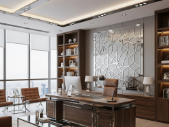 How to Use Metal Panels in Designing the Chairman Office