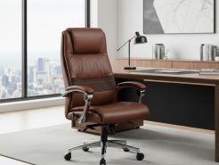 Chairman Office – Nappa Leather and Suede President’s Chair