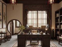 Classical Chinese Style HomeOffice