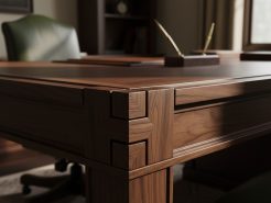Why Chairman Office Desks Use Mortise and Tenon Wood Joints?