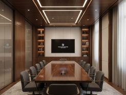 Proce chỉ sử dụng vật liệu đẳng cấp cho phòng họp phòng chủ tịch