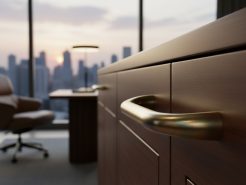 Designing the chairman office interior – Titanium handle durability