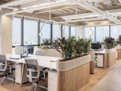 Nordic style luxury office interior