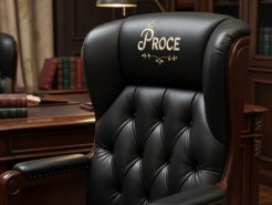 The role of hand-stitched details on the chairman office chair