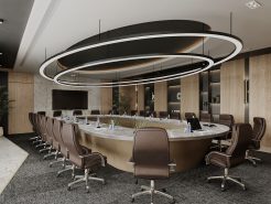 Tiêu chuẩn E0, E1 trong vật liệu phòng họp phòng chủ tịch